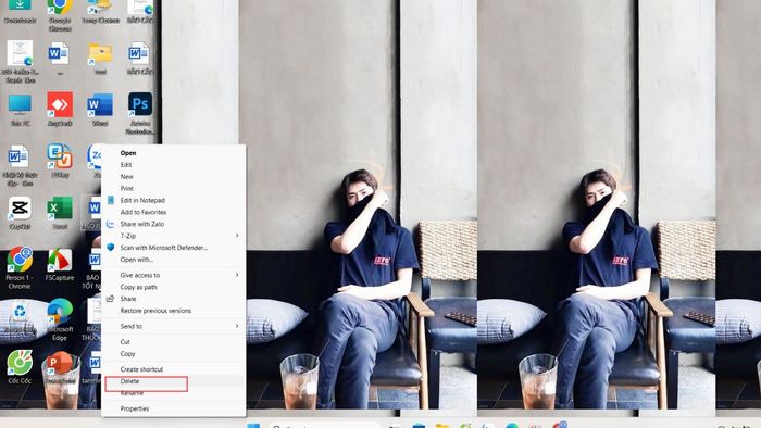 Bố trí biểu tượng Desktop để tối ưu hóa việc quản lý